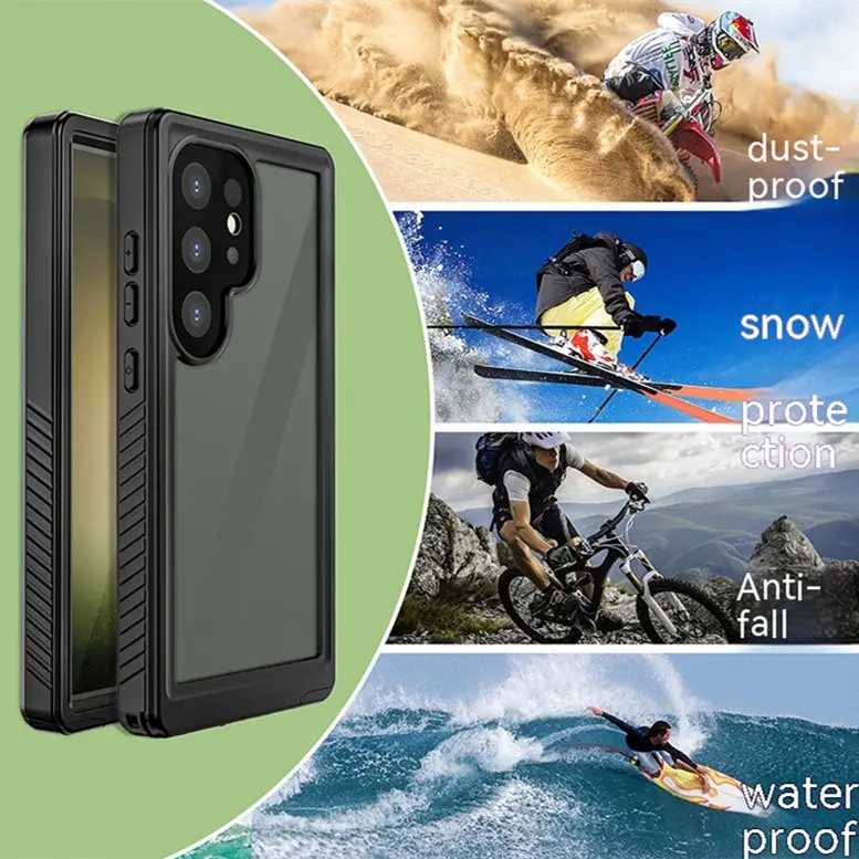 Plastic Waterproof Phone Case Outdoor Sports Drop-resistant