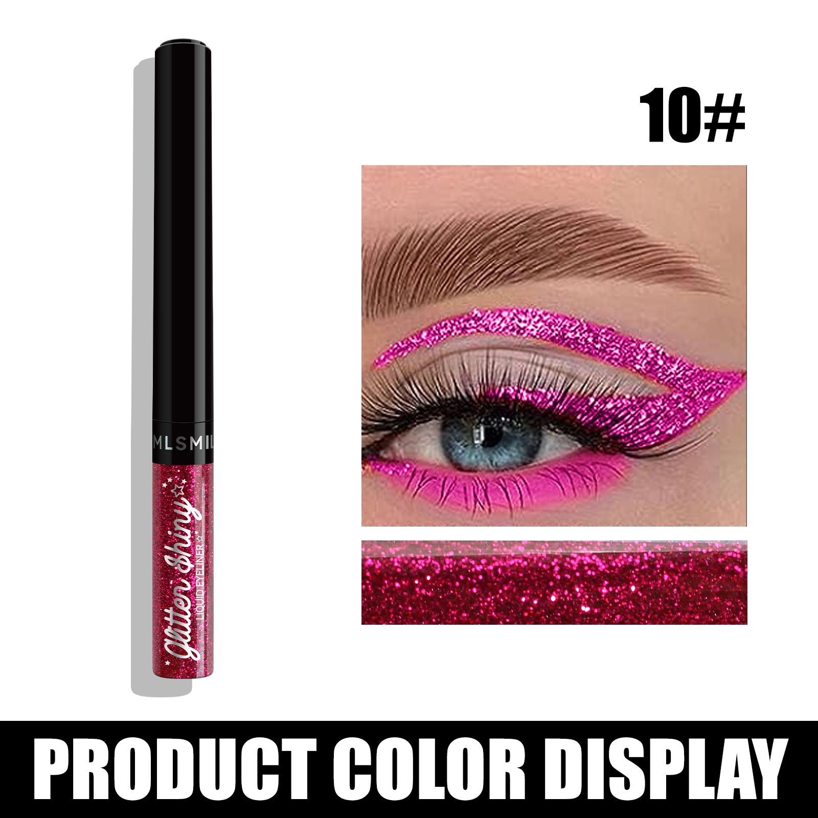 Quick Drying 12 Color Eyeliner Liquid 10 Style - Shop at LoveMi