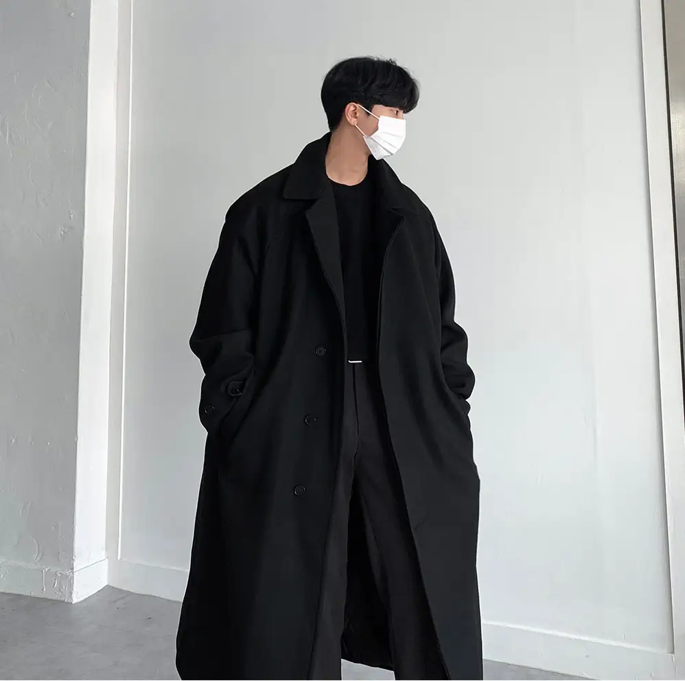 Men's Double-sided Cashmere Coat