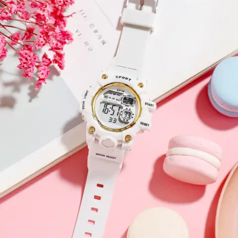 In Stock Girls Couple Led Electronic Vachette Clasp Button