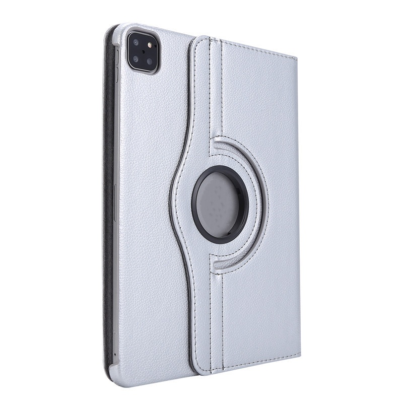 Flat Leather Case Litchi Grain Rotating Protective Cover - Image 13