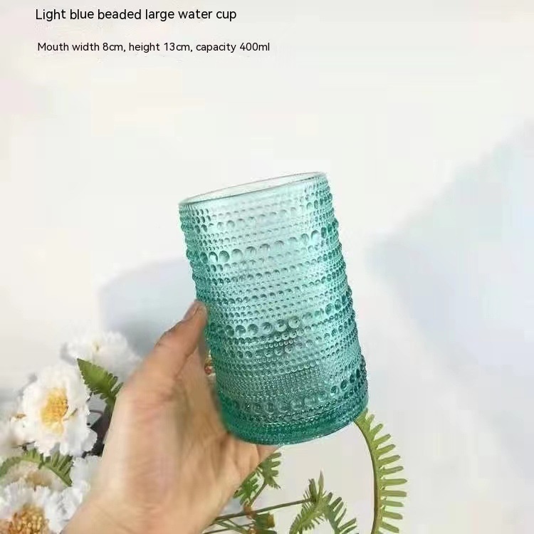 Bead Point Large Cup Sky Blue