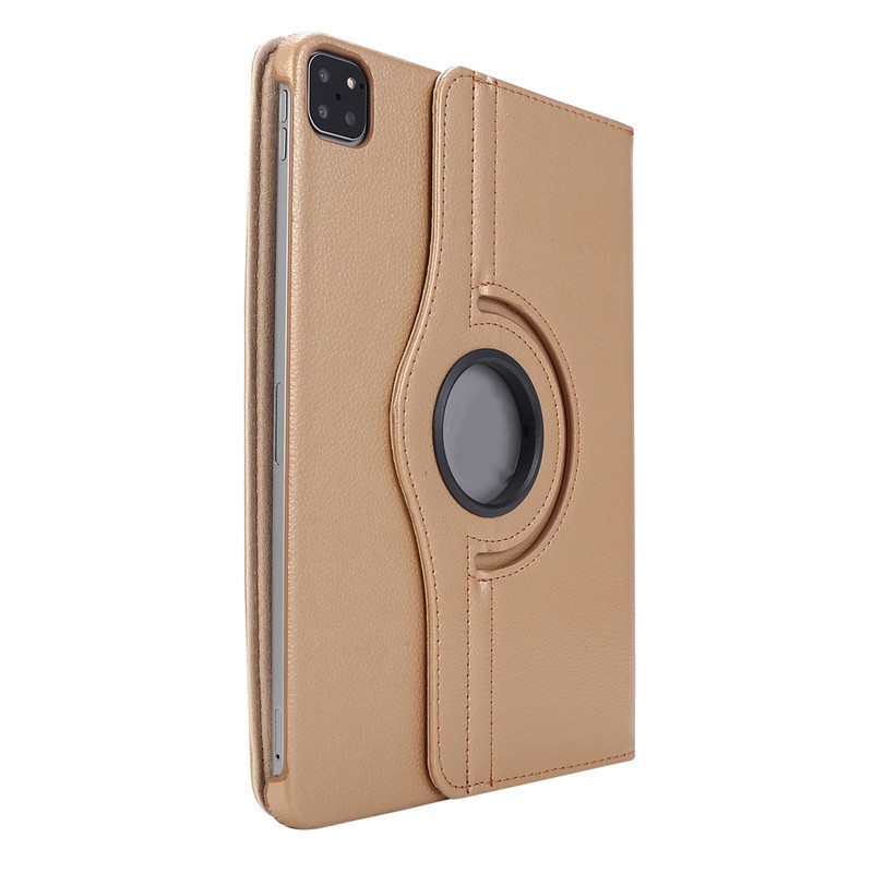 Flat Leather Case Litchi Grain Rotating Protective Cover - Image 19