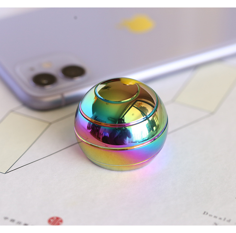 Rotating Desktop Ball Fingertip Gyro Pressure Reduction Toy - Image 6