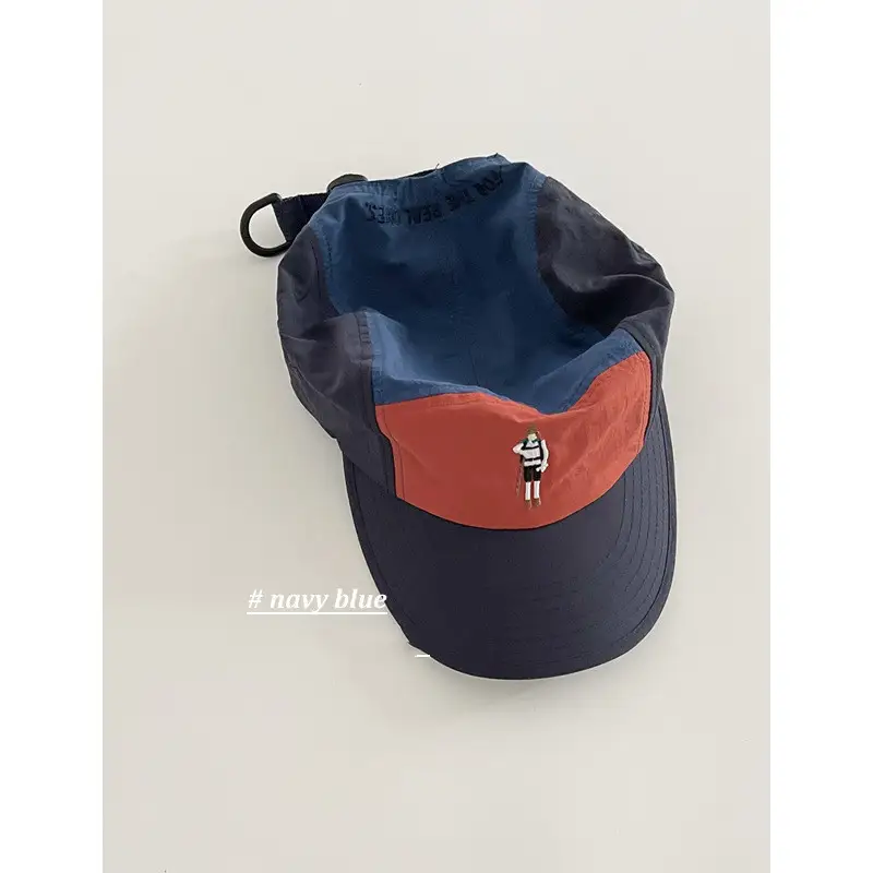 American Style Retro Fashion Brand Contrast Color Fast-drying Five-piece Hat