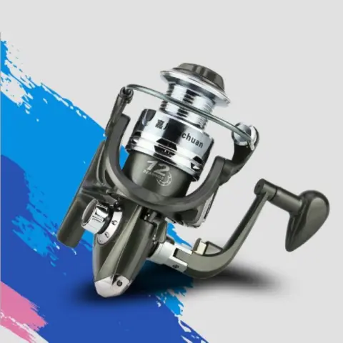 12-axis Metal Toe Cap Fishing Reel for Telescopic Rod