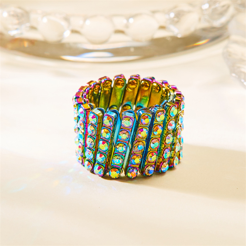 Retractable Ring Convertible Into Bracelet A Dual-use Deformation Adjustable Ring
