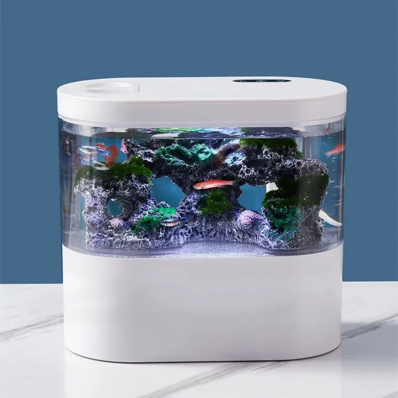 Aquarium Ecological Landscape Desktop Self-circulation Mini Small