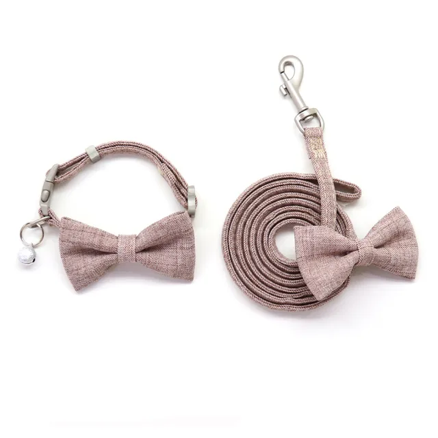 Pet Chest And Back Collar Traction Rope Set Coffee - Shop at LoveMi