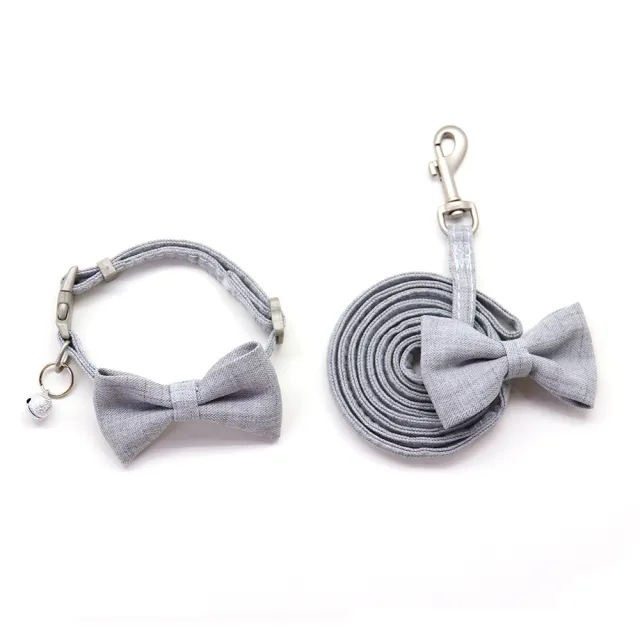 Pet Chest And Back Collar Traction Rope Set Grey - Shop at LoveMi