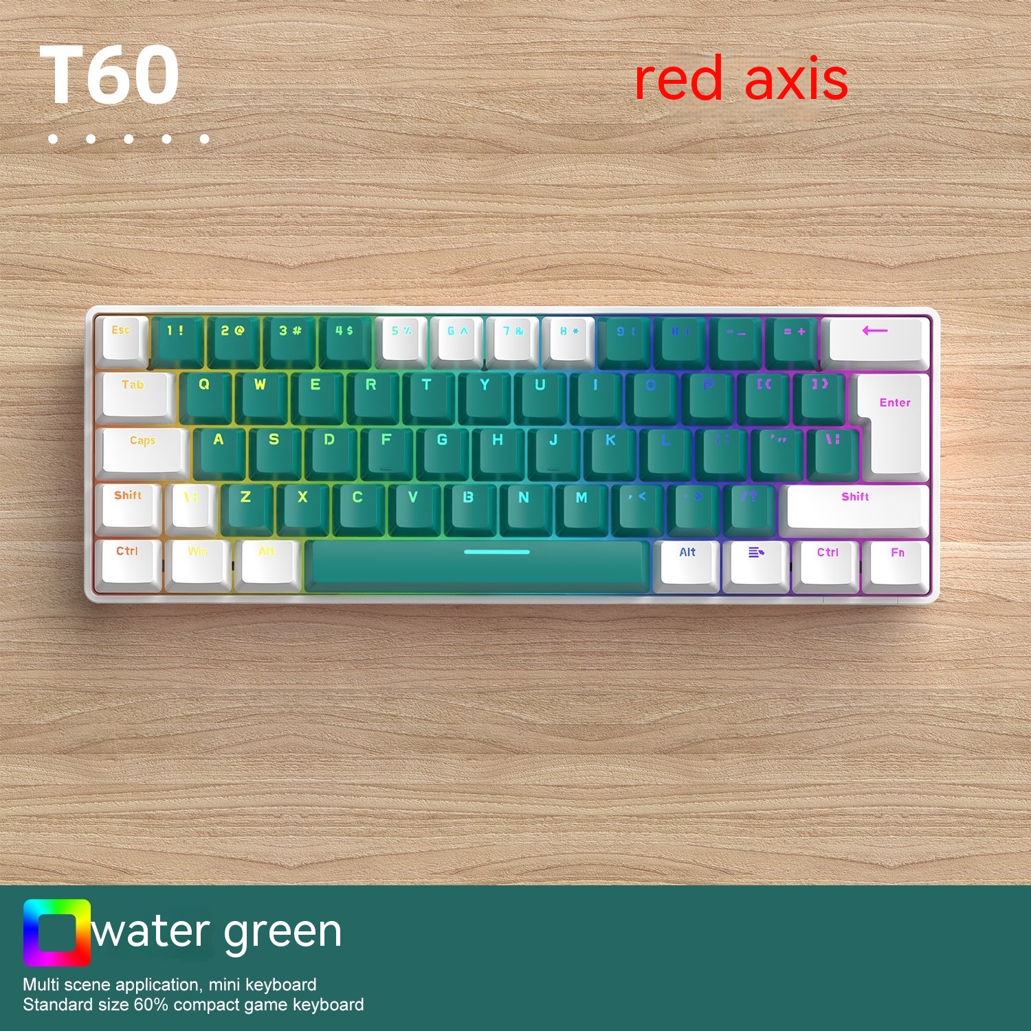 Water Green Red Axis