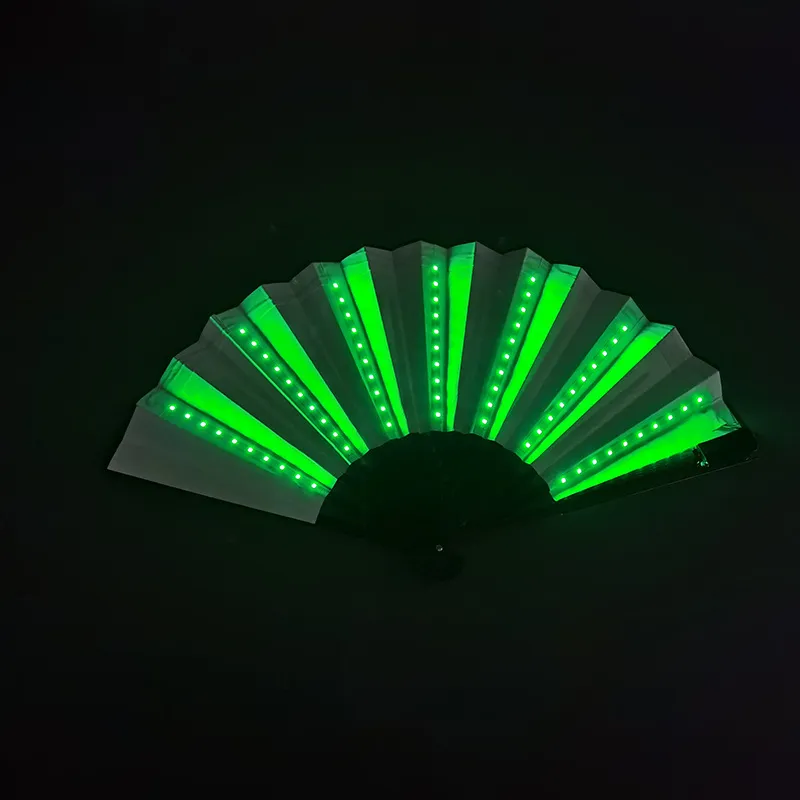 LED Luminous Fan Color Folding Fan – image 10