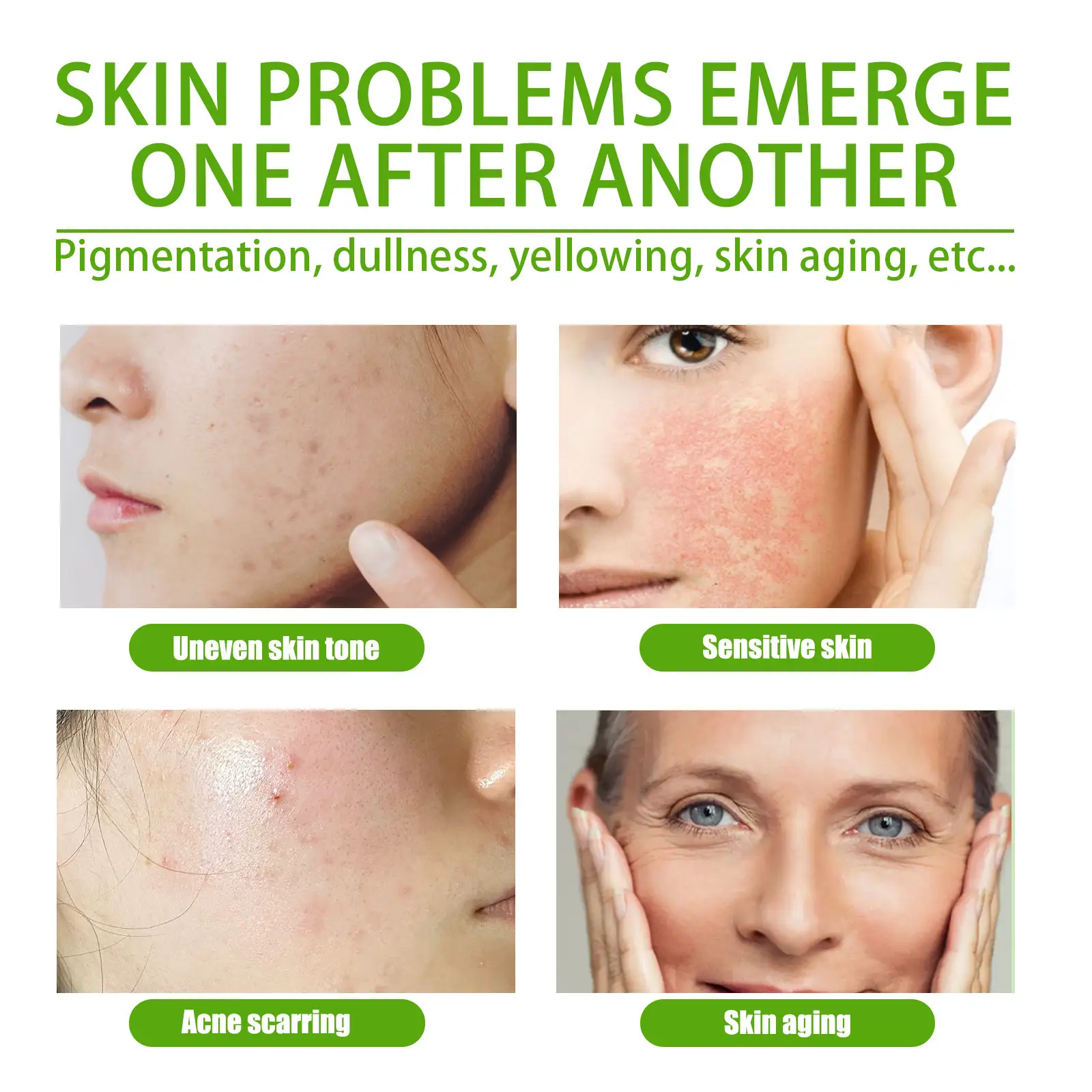 Facial Gel Cream Fade Spot Fine Lines