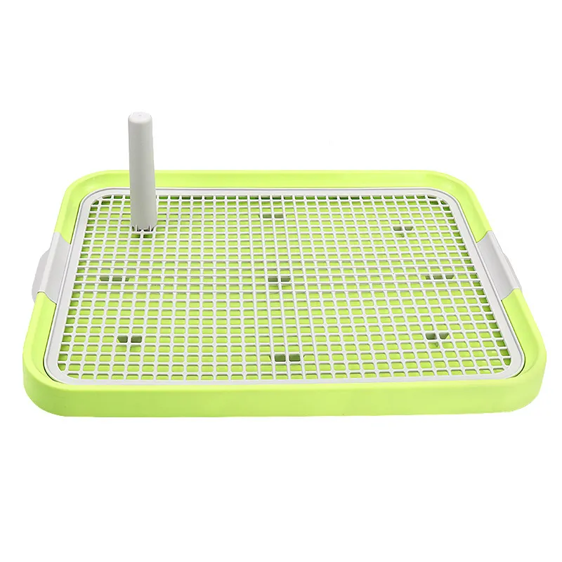 Pet Toilet With Column Bedpan - Green
