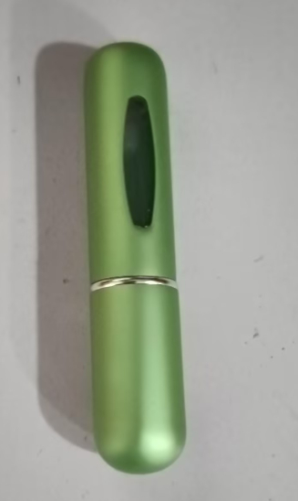 Mini Portable Refillable Perfume Bottle Refill Spray Cosmetic Container Atomizer Wholesale For Travel Green 5ml