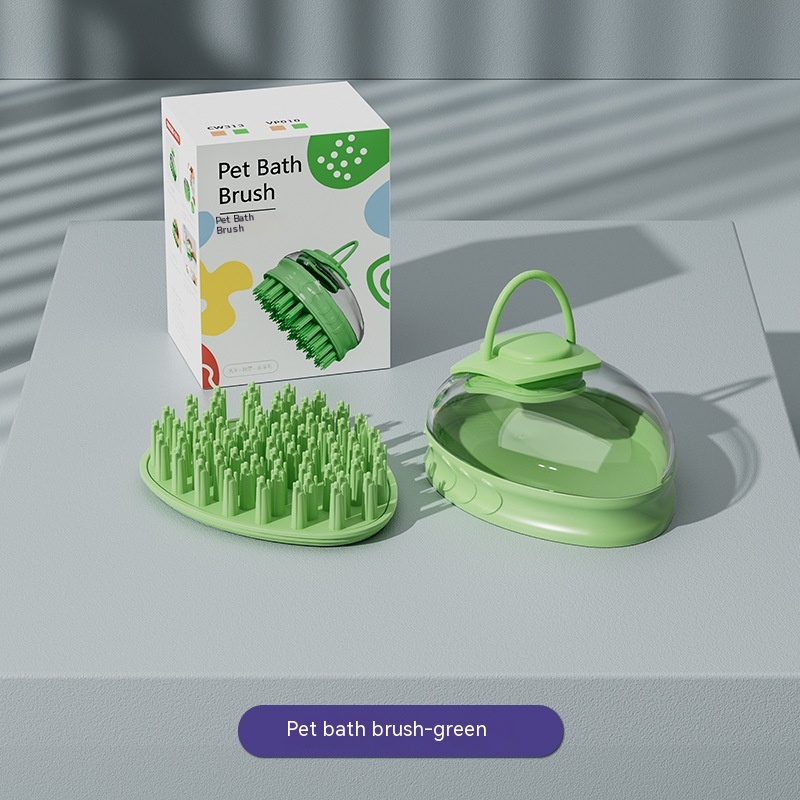 Green Bath Brush