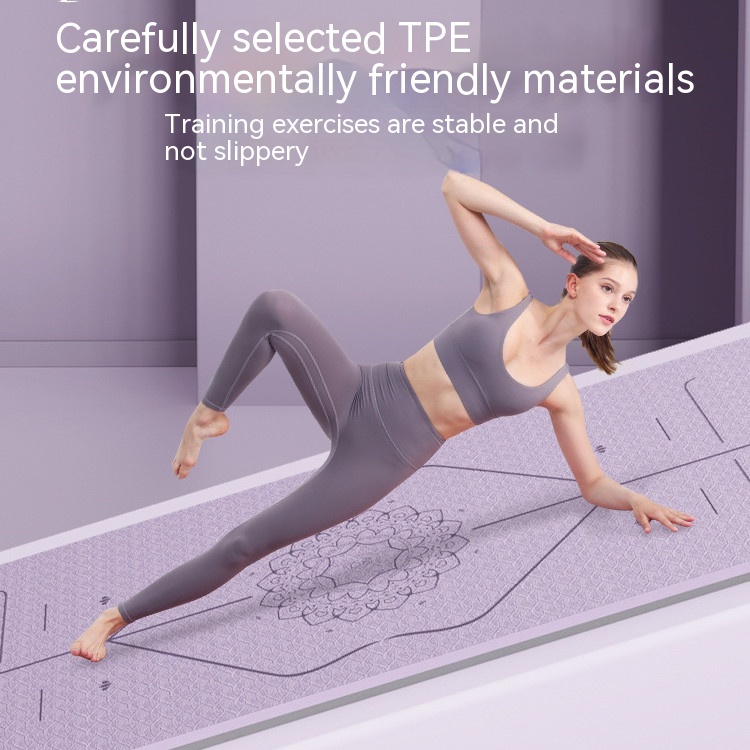 Yoga Mat For Girls With Shock Absorption And Sound Insulation