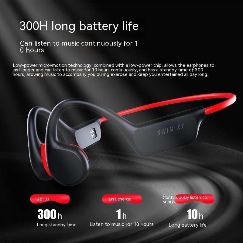 Ear-mounted Wireless Bluetooth Headset Memory