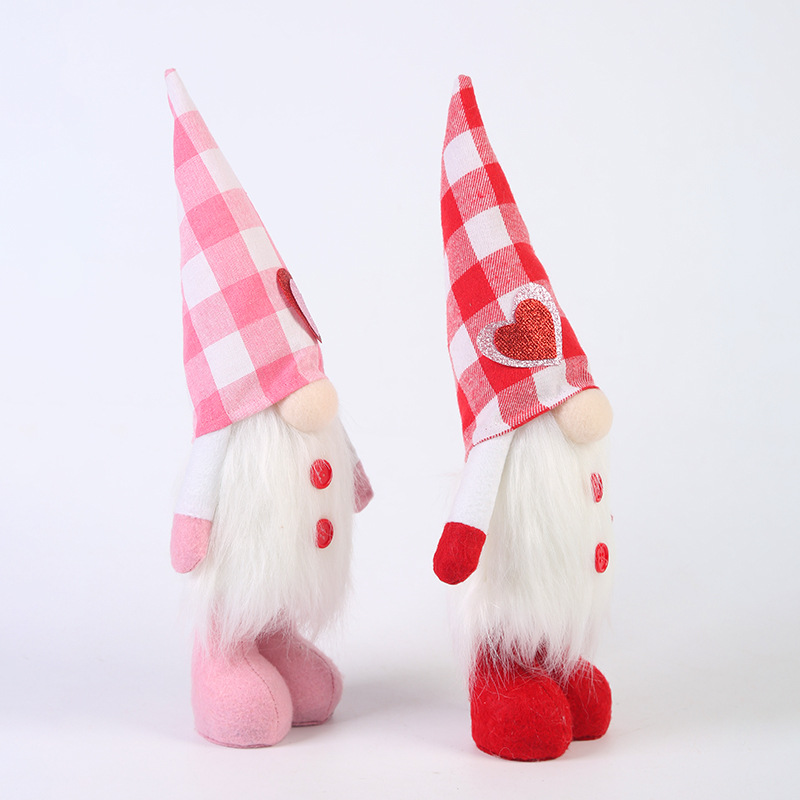 Valentine's Day Faceless Doll Creative Decoration