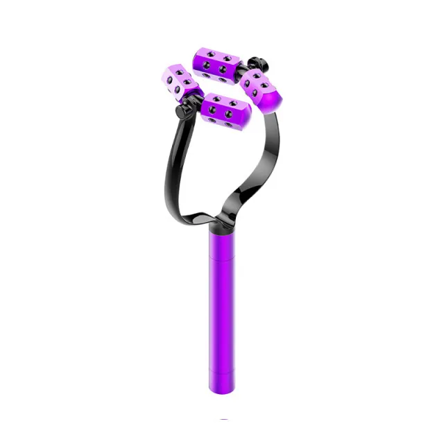 Vibration 3D Roller Massager V Face Tool Black - Shop at LoveMi