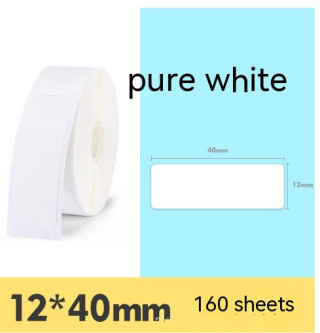 Label Rolls — 12 x 40 mm, 160 waterproof labels