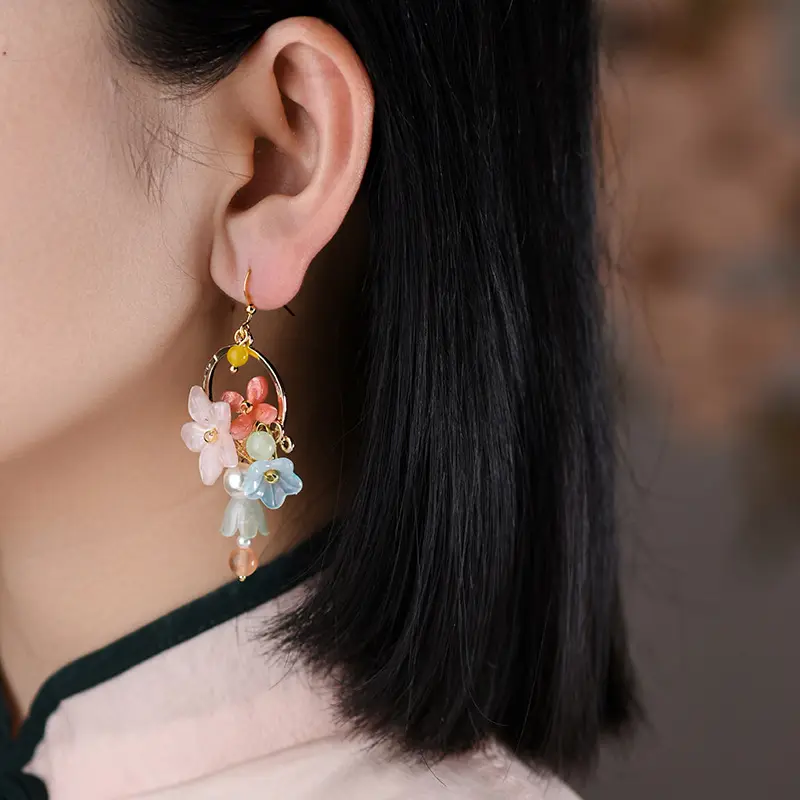 Antique Style Earrings Paired