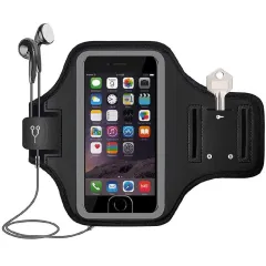 Outdoor Sports Running Mobile Phone Armband - Silver - View 1