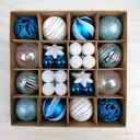 Blue White
