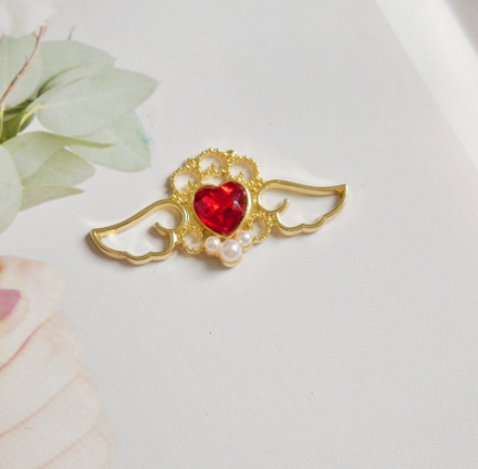 Crystal heart necklace