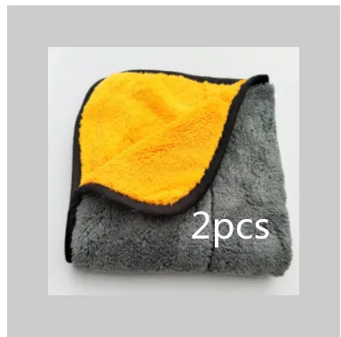 Microfiber Car Wash Towel Absorbent Supplies Cleaning