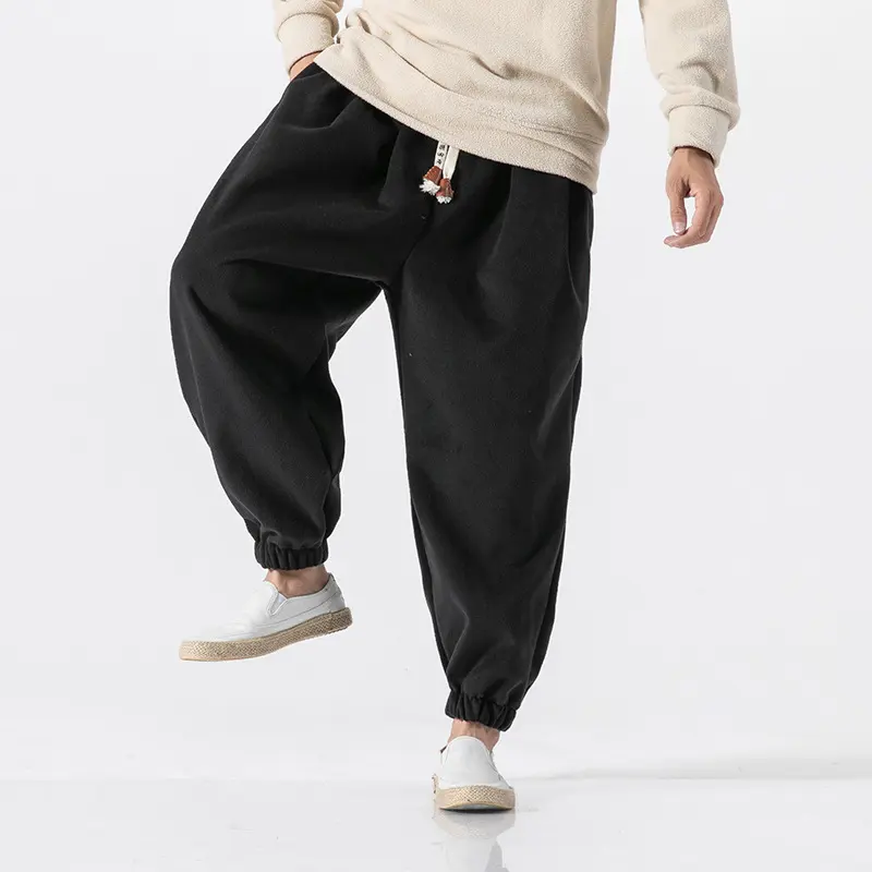 Pants Loose Plus Size Casual Men