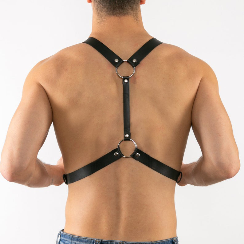 Leather Bound Straps For Men's Clothing 5