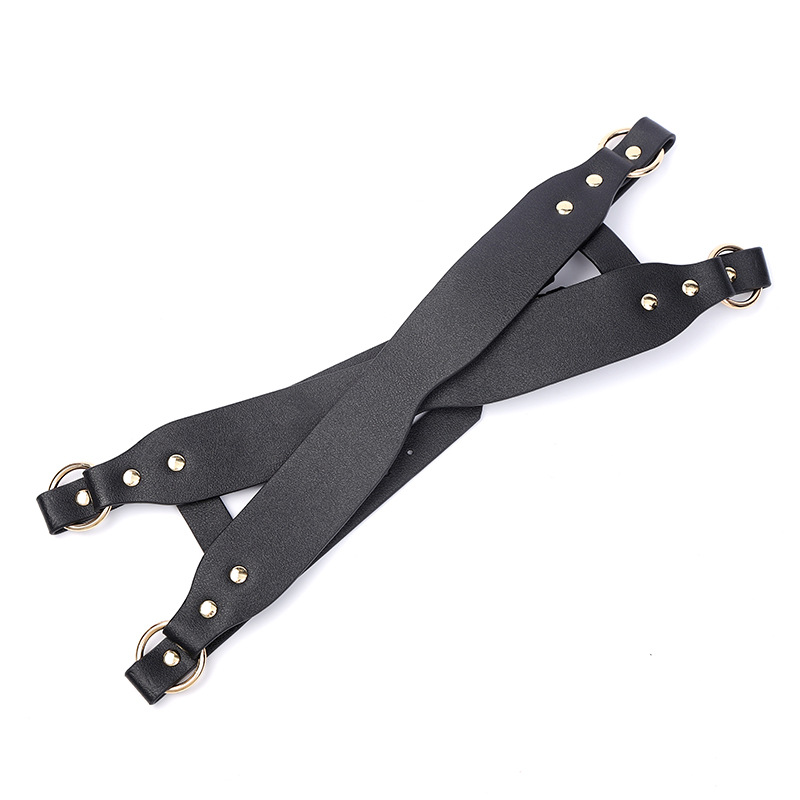 Women's Leather PU Face Mask 9