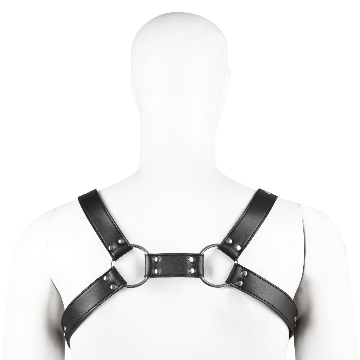 Leather Chest Strap Men's Tight