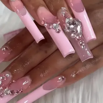 Spot Drill Wearable Fake Nail Manicure Finished