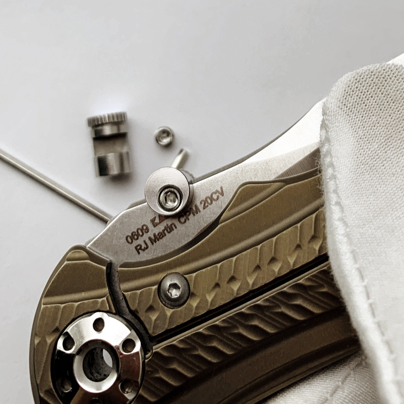 Buck 110 Pushing Knife Nail 416 Stainless Steel