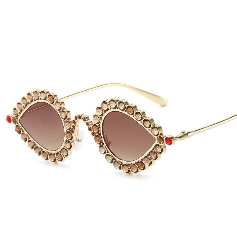 Gold Frame Double Tea