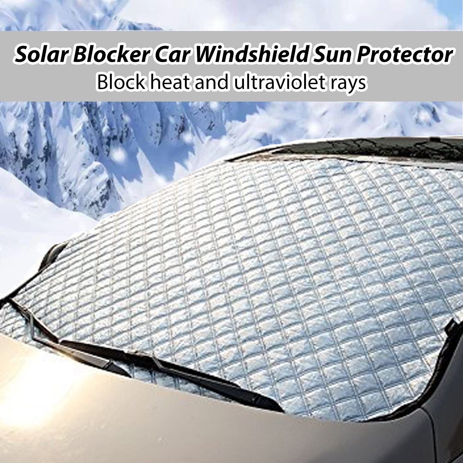 Car Windshield Glass Aluminum Film Frost-proof Snow Cover