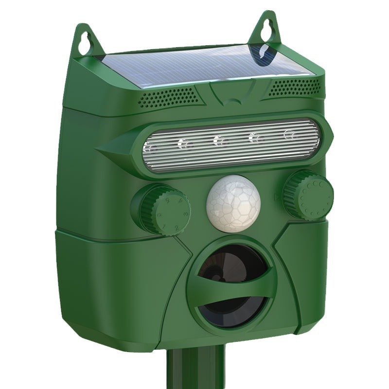 Solar Powered Animal Repellent Ultrasonic