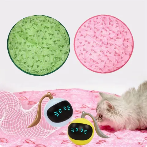 Automatic Funny Cat Toys Electric Motion Undercover Moving Bouncing