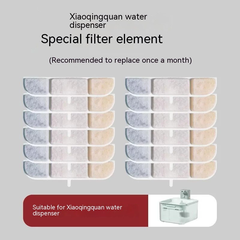 Automatic Circulation Unplugged Pet Water Dispenser Filter Element - Image 3