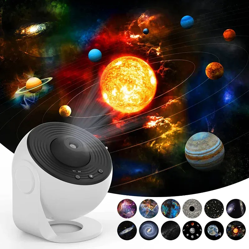 Night Light Galaxy Projector Starry Sky 360 Rotate Planetarium