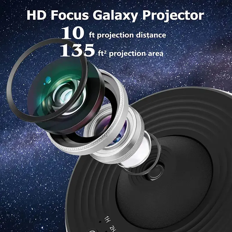 Night Light Galaxy Projector Starry Sky 360