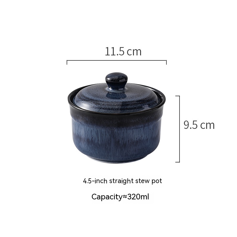 Blue stew cup 4.5inches