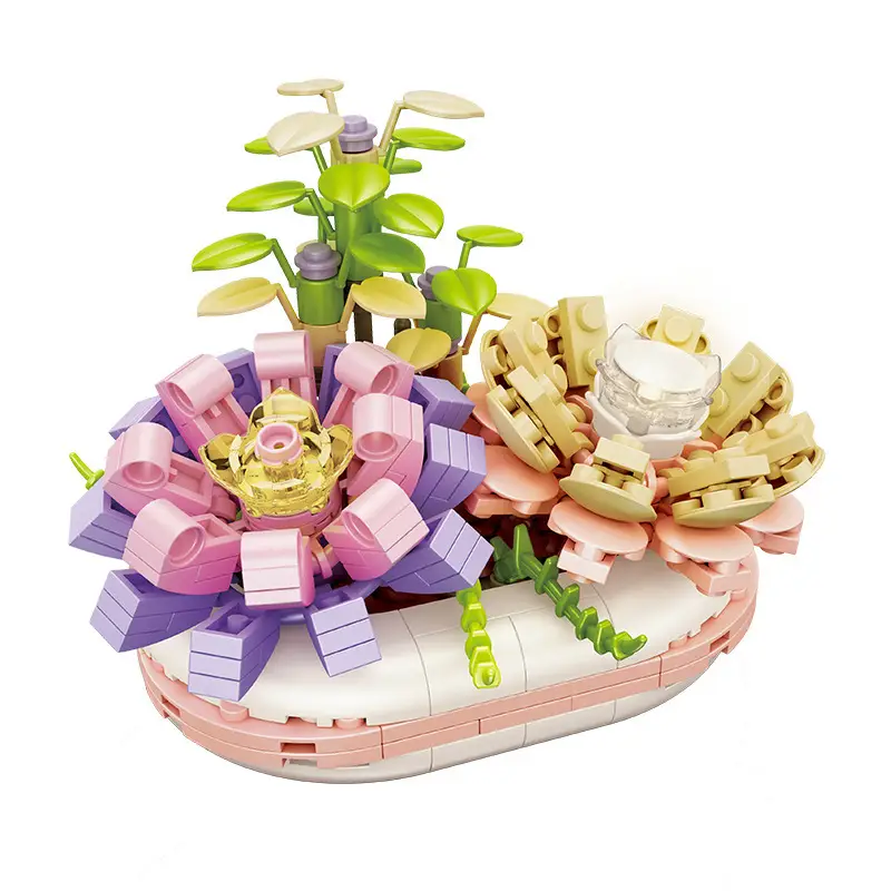 Assembling Small Particles Building Block Toy Model