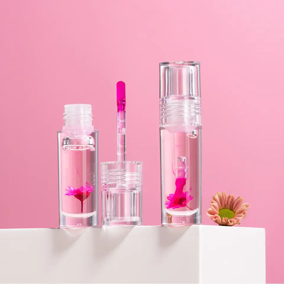 Flower Color Changing Lip Oil Moisturizing Jelly
