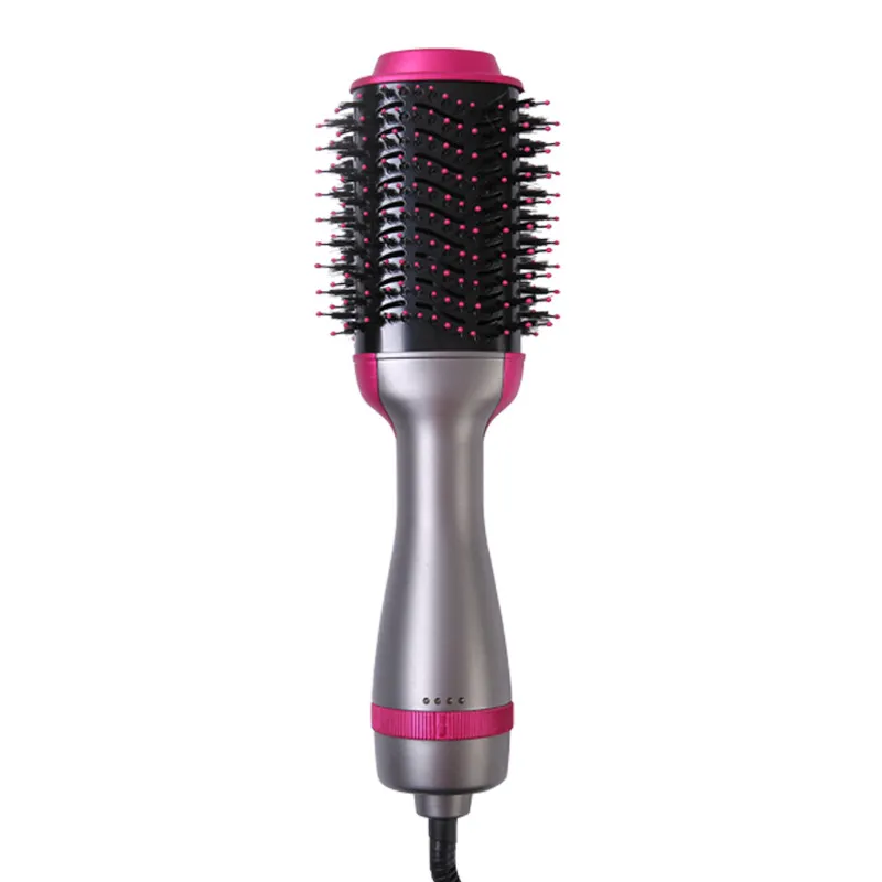 Curling Straight Blow 3-in-1 Multi-function Hot Air Comb Curling Iron - European Standard