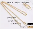 Style2 Straight Gold 38Cm