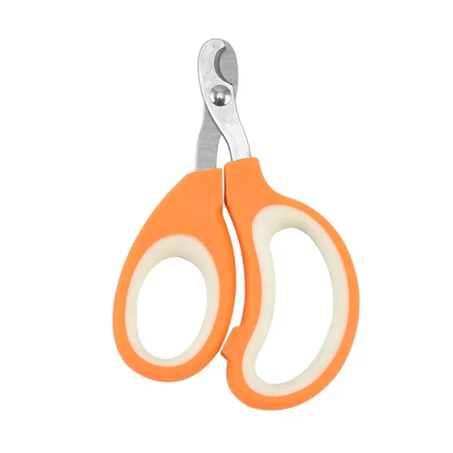 Pet Supplies For Cats And Dogs Nail Scissors White Orange - Shop at LoveMi