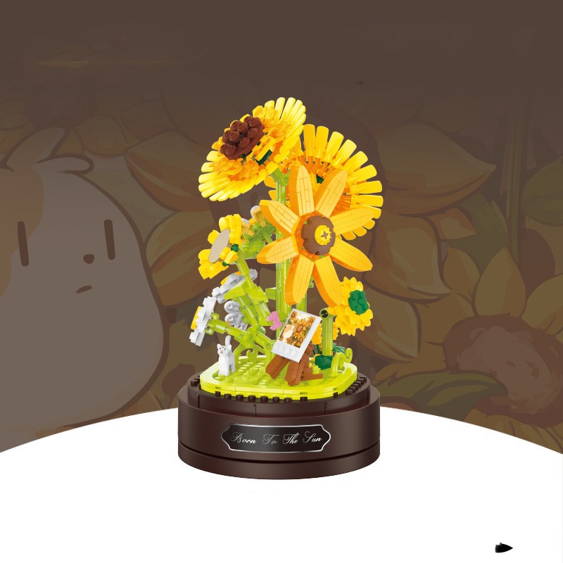 Sunflower Music Box